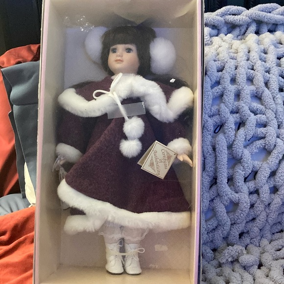 Genuine Porcelain Collection Doll - Picture 1 of 1